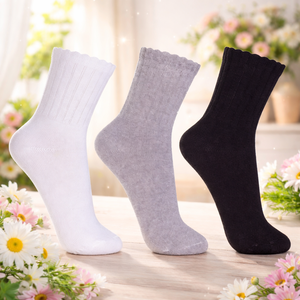 PARES DE MEIAS GROSSAS CANO MEDIO